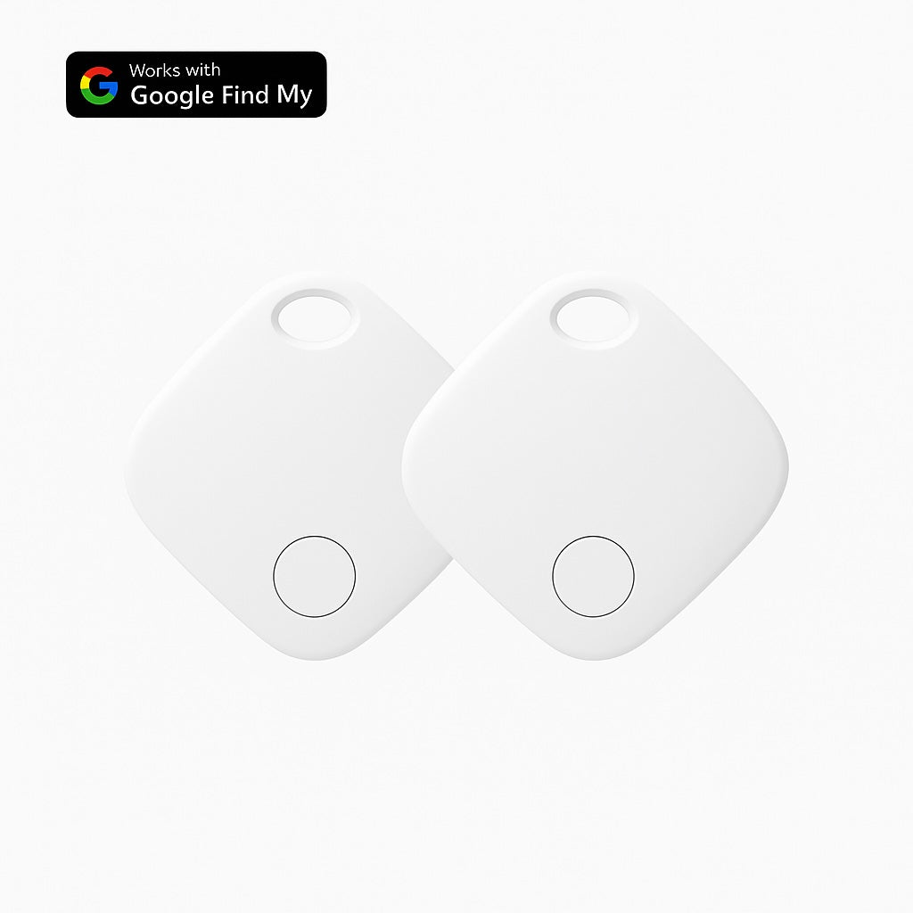 2-Pack Oscanna Tracker Tag compatible with Google Find My Device ( ANDROID ONLY)