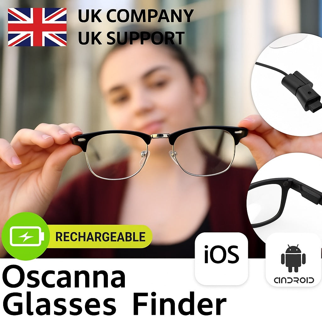 Oscanna Glasses finder, tracker,ios & Android support