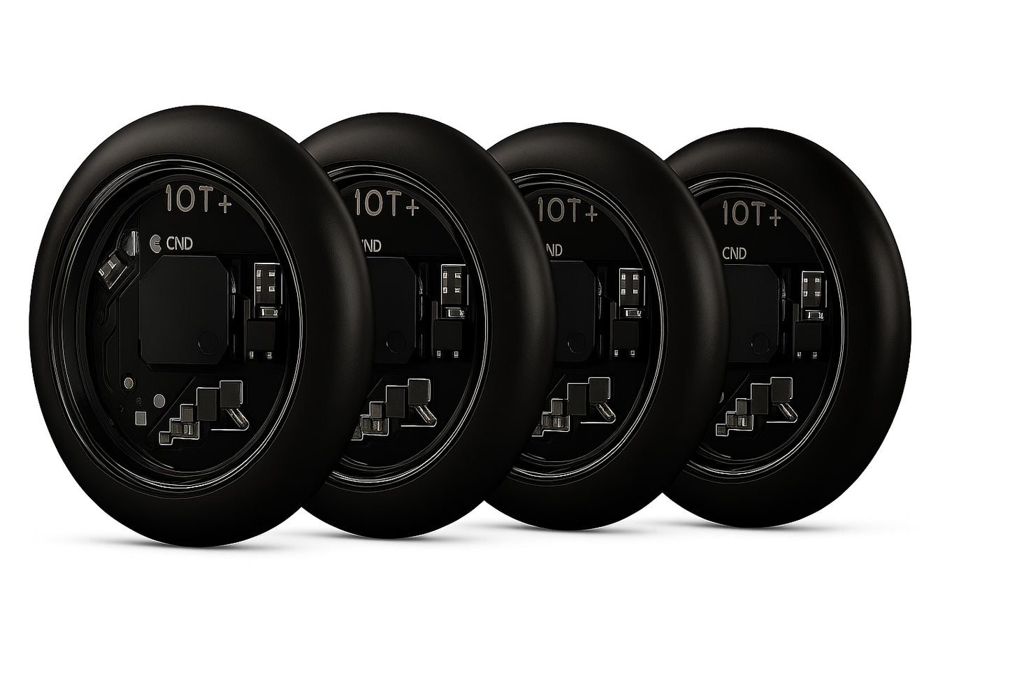 2Pack Oscanna 2025 IOT Ultra Light Find My Compatible Smart Tracker