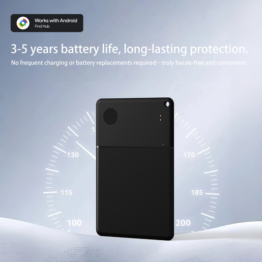 Oscanna Android Find Hub Wallet Tracker Card – Ultra-Slim Bluetooth Finder