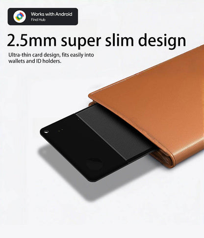Oscanna Android Find Hub Wallet Tracker Card – Ultra-Slim Bluetooth Finder