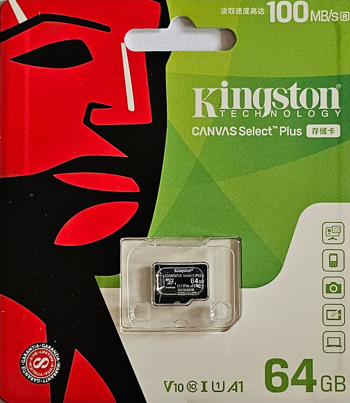 Kingston Canvas select Micro SD Memory Cards