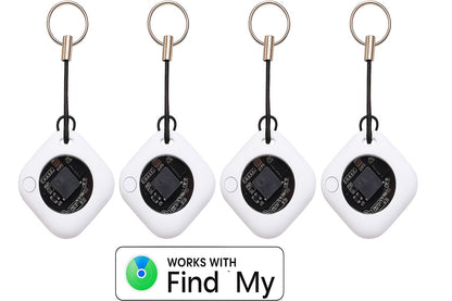 Oscanna Square Tracker (2-Pack) – Slim Find My Tag for Wallets & Keys