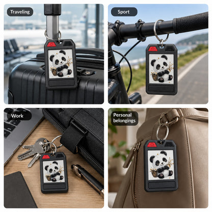 Oscanna E-Ink Smart Tag – Display Tracker for Apple Find My & Find Hub