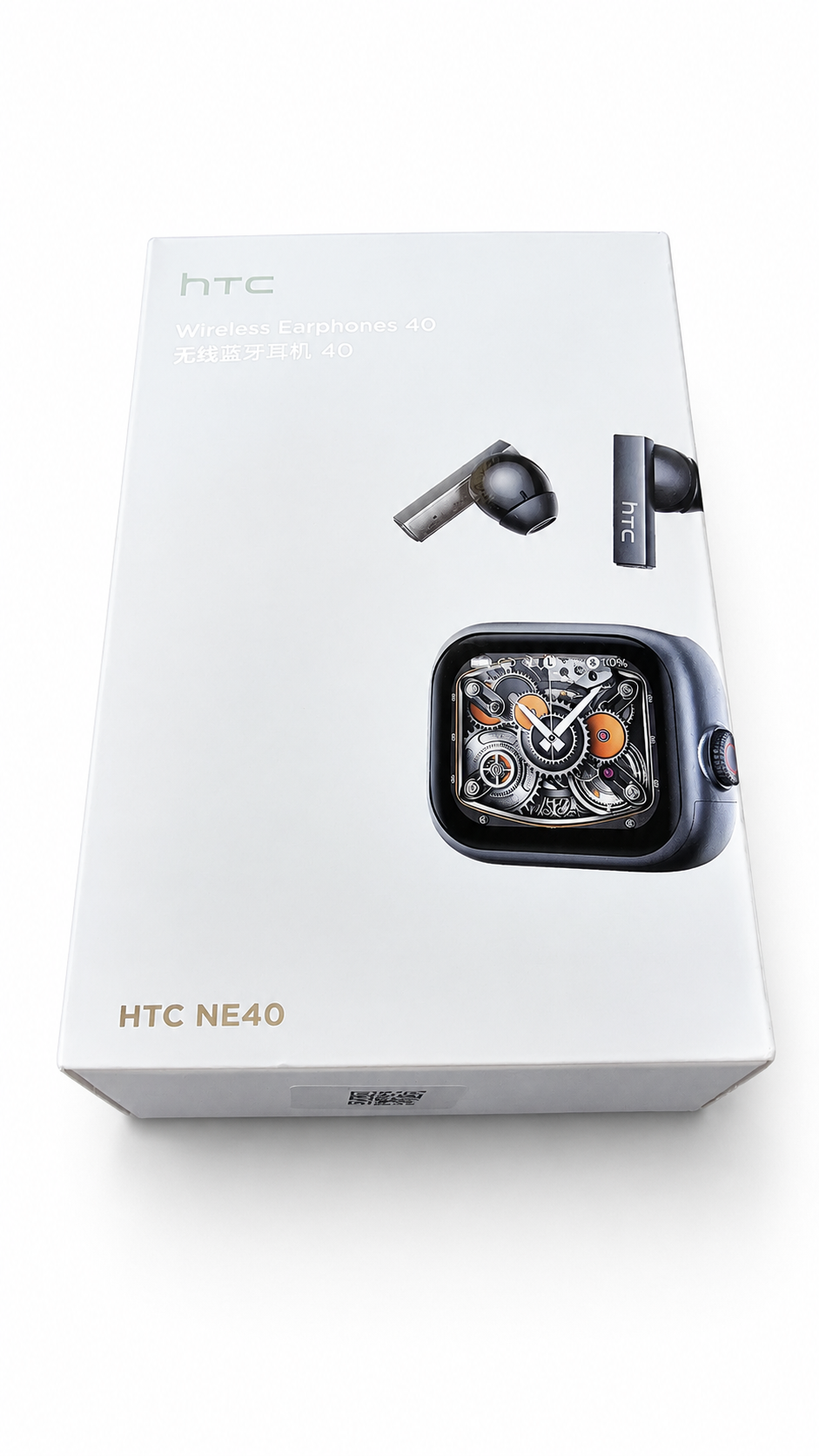 HTC NE40 AI Translation Wireless Earbuds Bluetooth 6.0 Earphones LED Display, High Fidelity Waterproof Wireless Earphones, TWS Touch Control Earbuds