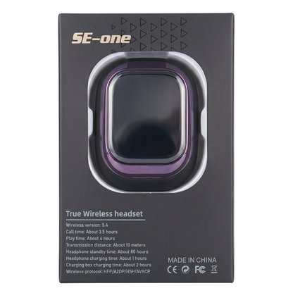 AI Translation Earbuds Full Colour Touch Screen Wireless Bluetooth Headphones BUY 1 Get 1 Free!