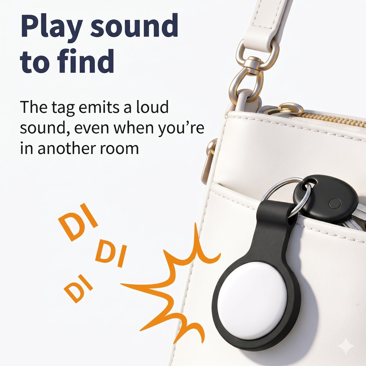 4 Pack Smart Tags – Works with Apple Find My & Android Find Device