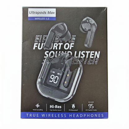 AI Translation Earbuds Full Colour Touch Screen Wireless Bluetooth Headphones BUY 1 Get 1 Free!