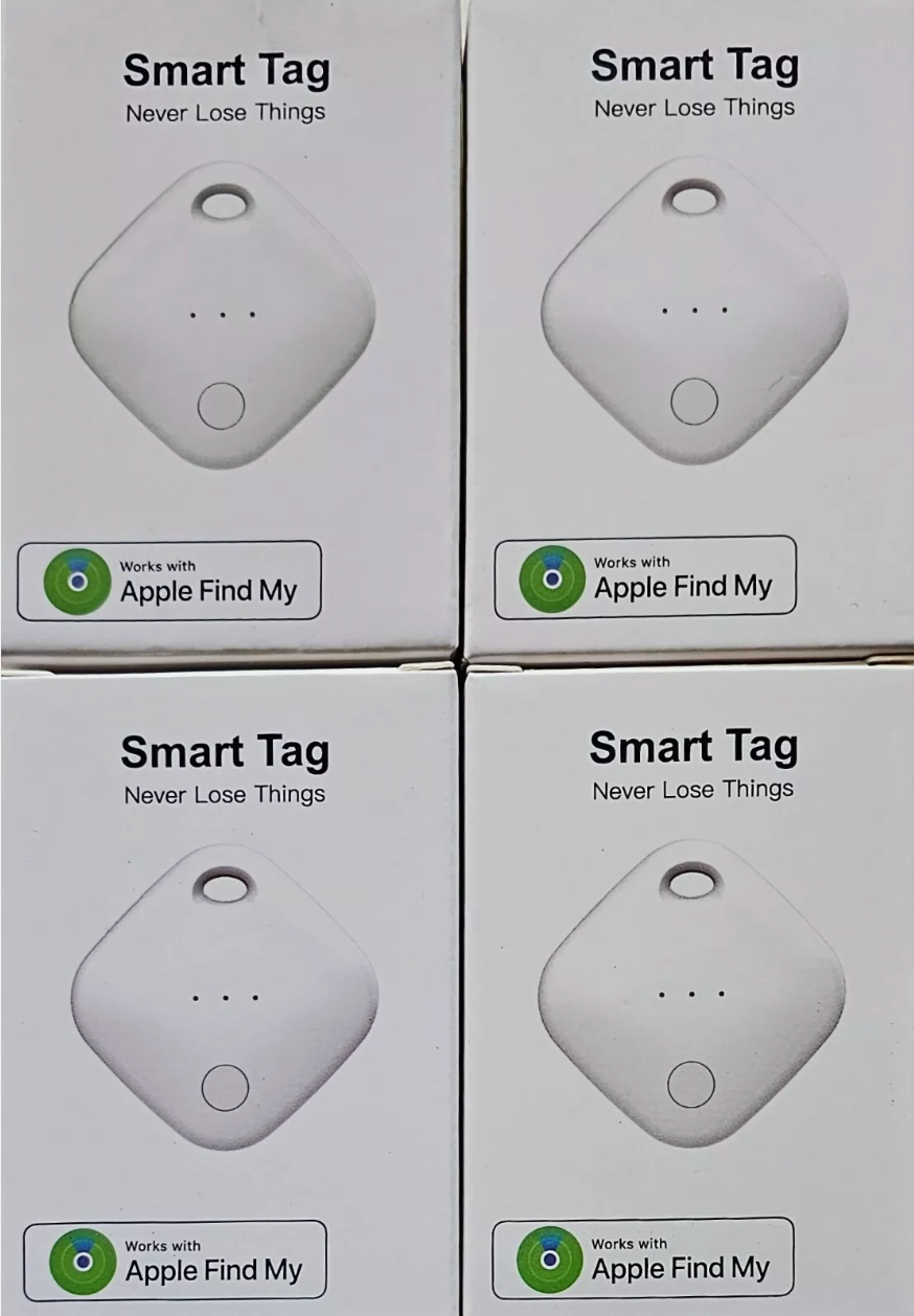 4Pack OSCANNA Apple MFI Certified Air tags 3Year Battery