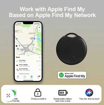 Oscanna Tag 09 Tracker for Apple Find My – White