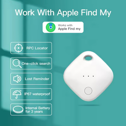 Oscanna Tag 08 Tracker for Apple Find My – White