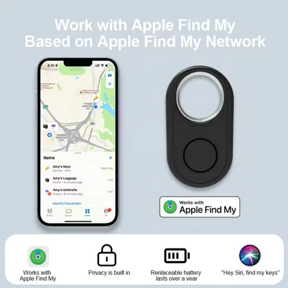 Oscanna Tag 12 Tracker for Apple Find My – White
