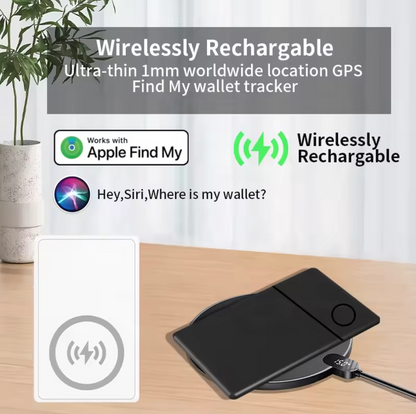 Oscanna Card 02 Rechargeable Tracker for Apple Find My