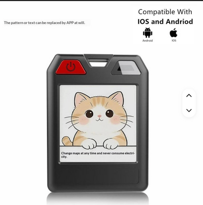 Oscanna E-Ink Smart Tag – Display Tracker for Apple Find My & Find Hub