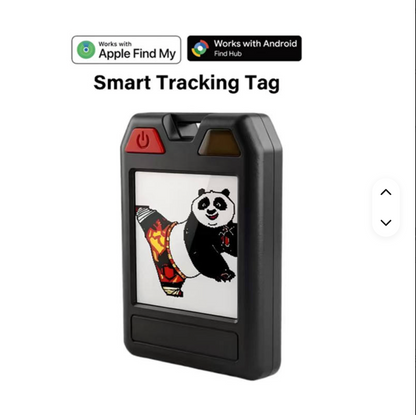 Oscanna E-Ink Smart Tag – Display Tracker for Apple Find My & Find Hub