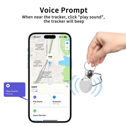 Oscanna Tag 13 Tracker for Apple Find My – White