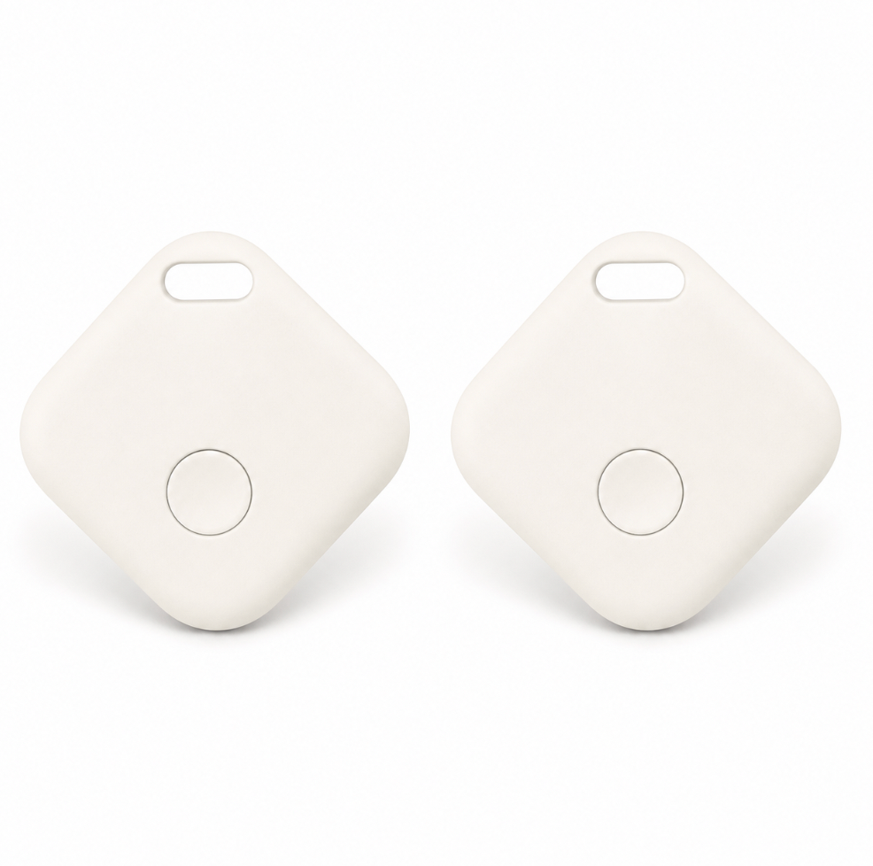 Oscanna Rechargeable Smart Tag (2-Pack) – Works with Apple Find My