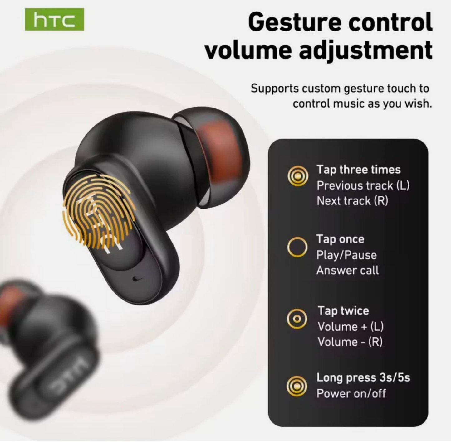 HTC NE79 AI Translation Wireless Earbuds