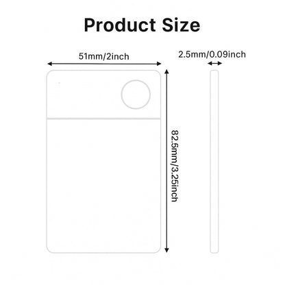 Oscanna Apple Find My Wallet Tracker