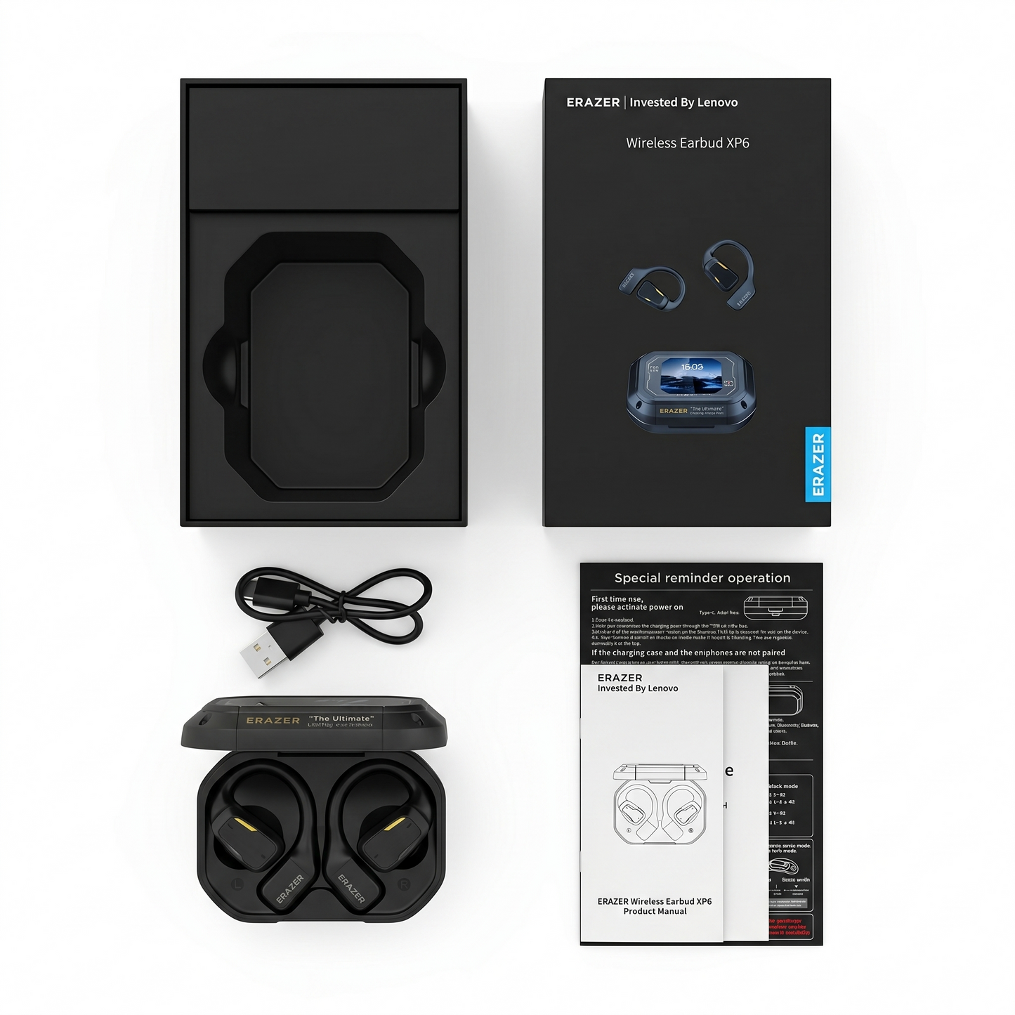 Erazer XP6 AI Translation Bluetooth Earphones