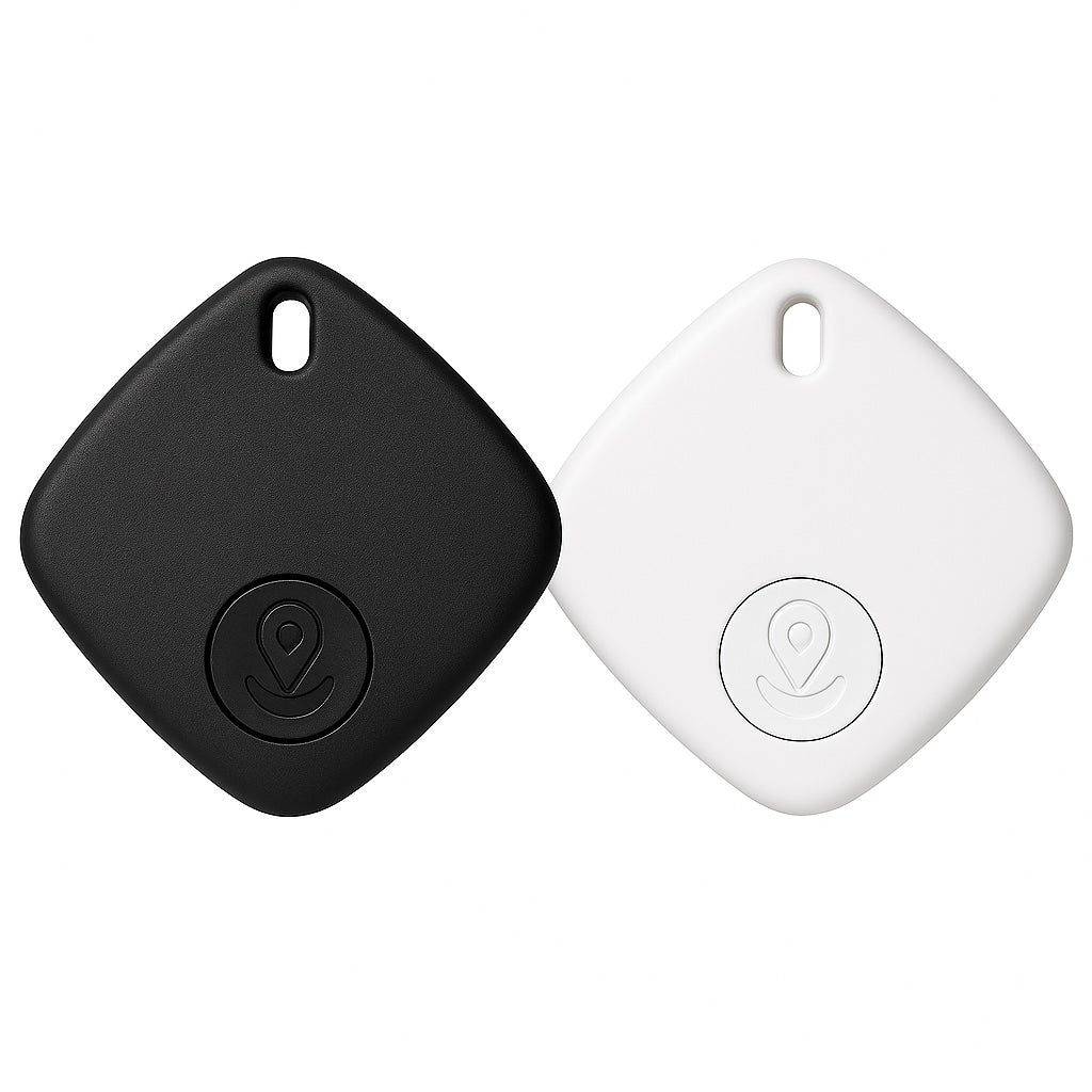 4 Pack Oscanna Bluetooth Tracker – Apple Find My Network, IP67 Waterproof, Real-Time Location, Pet & Item Finder