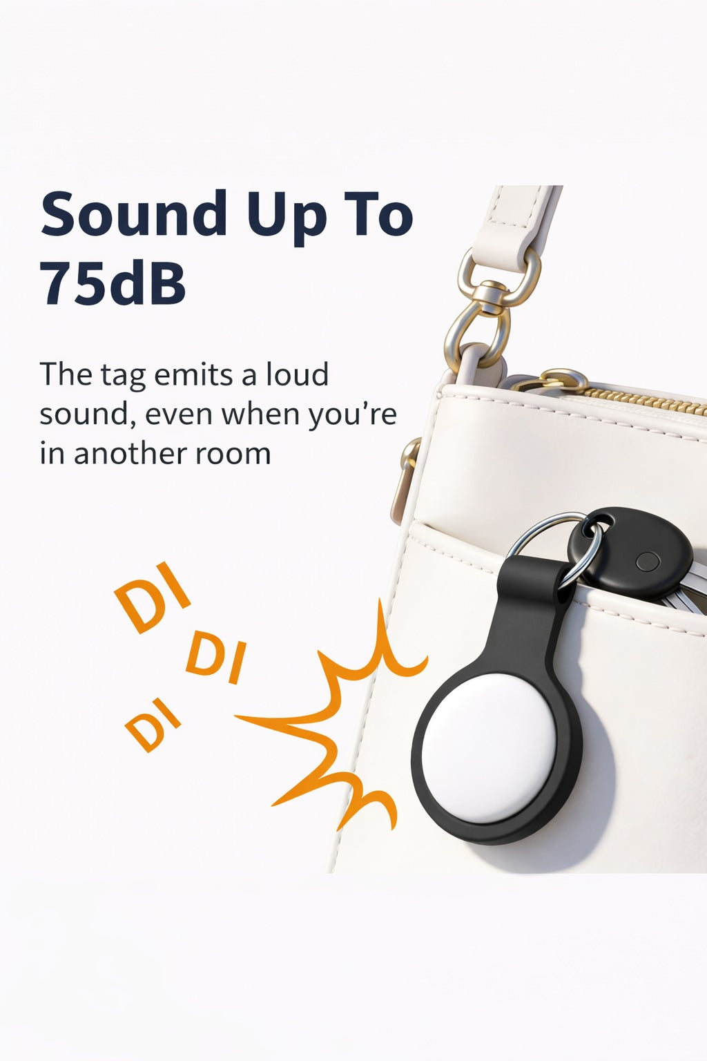 Oscanna Universal Dual Tag works with Apple & Android