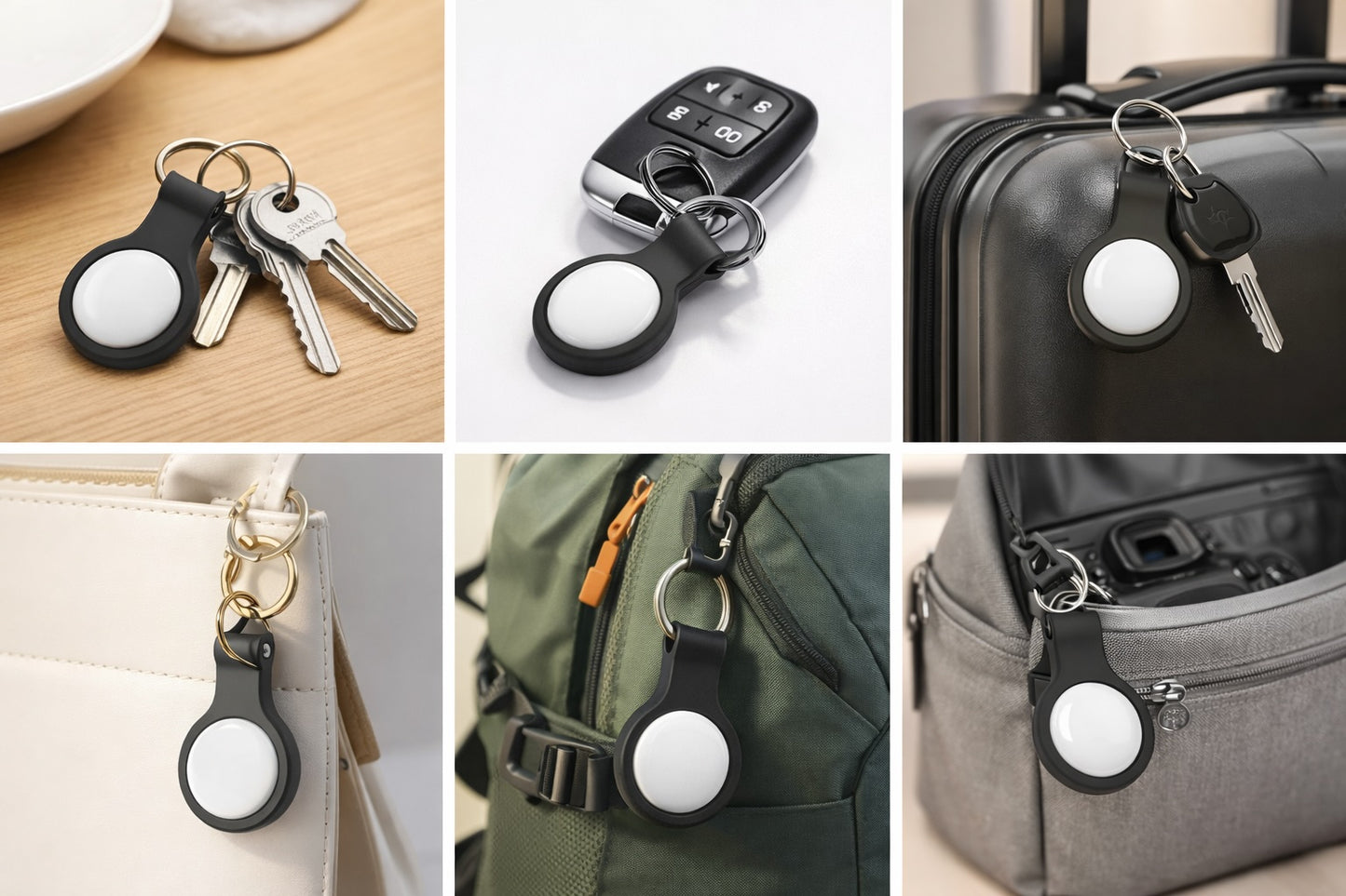 Oscanna Universal Dual Tag works with Apple & Android