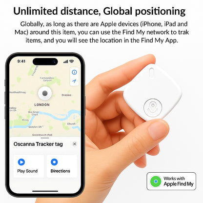 Oscanna Waterproof Tracker (4-Pack) – IP67, Works with Apple Find My