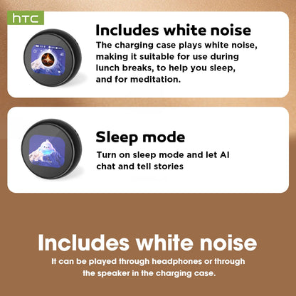 HTC NE90 white-noise playback and app-assisted sleep mode