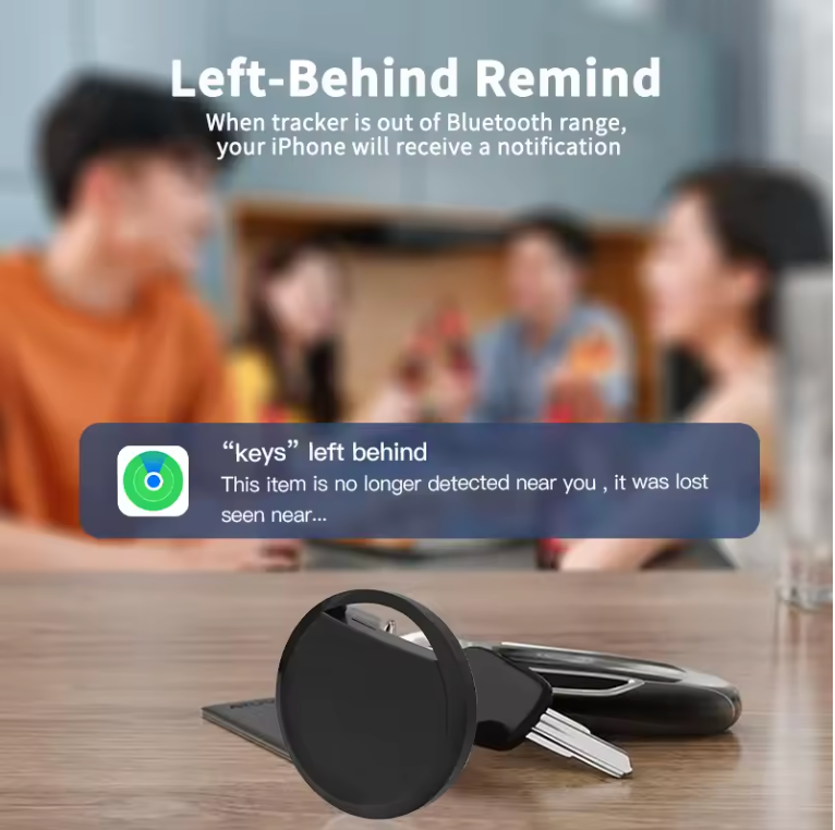 4Pack Oscanna MFI Certified Tracker Tags White works with Findmy