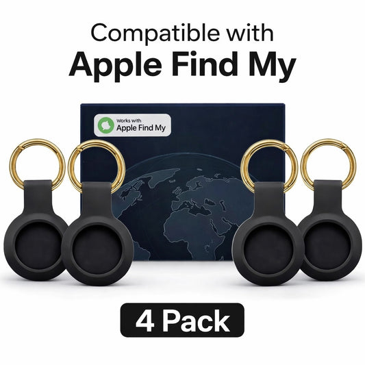 4 Pack Oscanna 2025 Smart GPS Air tracker Tag compatible with Apple Findmy