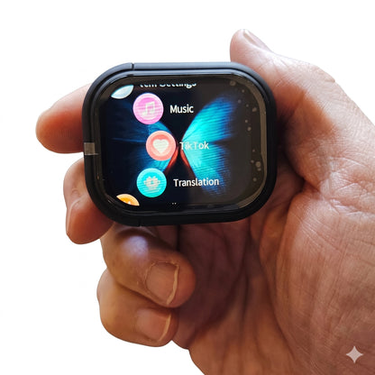 HTC NE20 AI Translation Earbuds with Touchscreen Case
