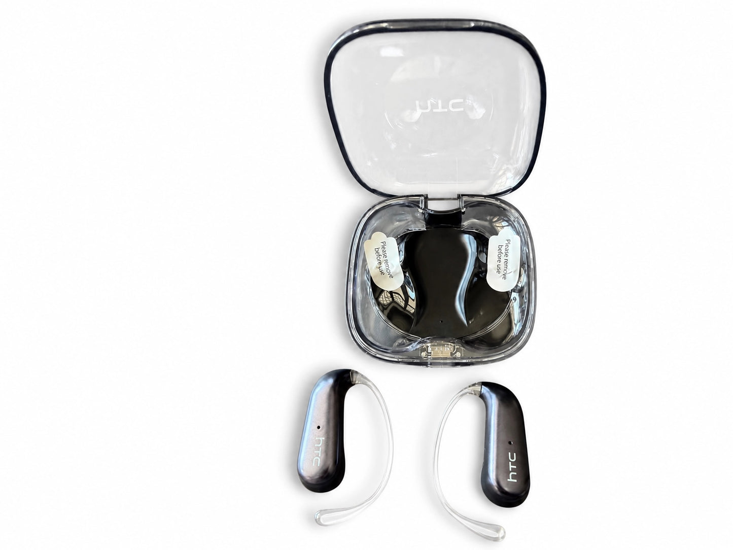 HTC NE38 AI Translation Open-Ear Earbuds – Bluetooth 6.0