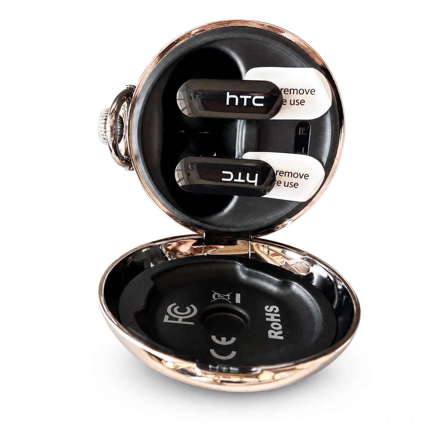 HTC NE71 AI Translation Earbuds with Smart Touchscreen Case