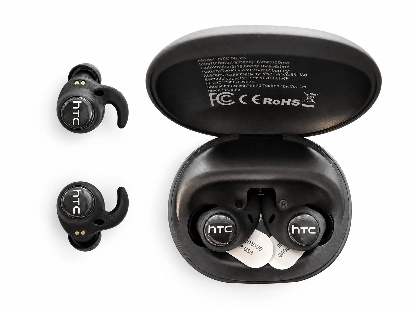 HTC NE76 AI Translation Sleep Earbuds – Bluetooth 6.0 Mini TWS
