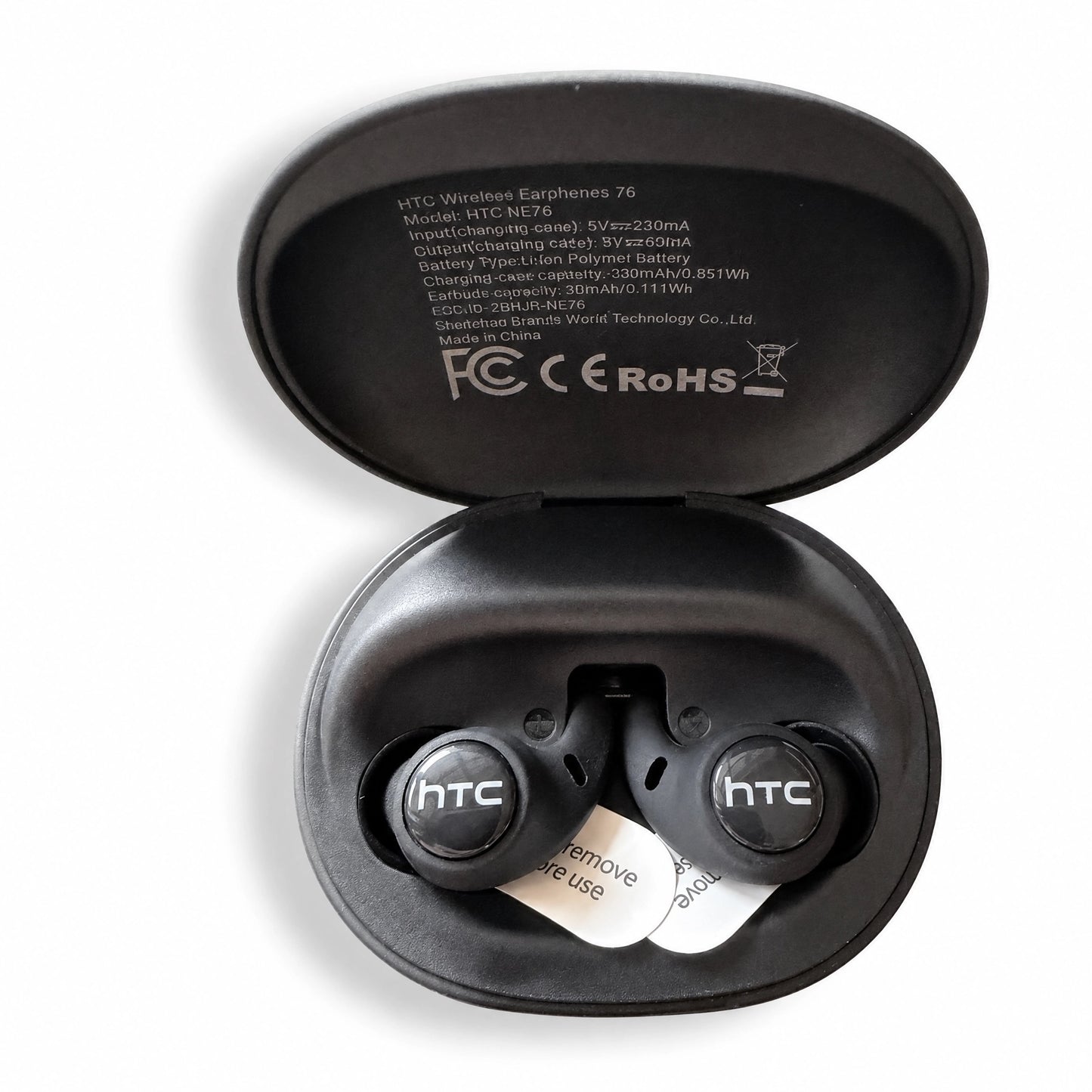 HTC NE76 AI Translation Sleep Earbuds – Bluetooth 6.0 Mini TWS