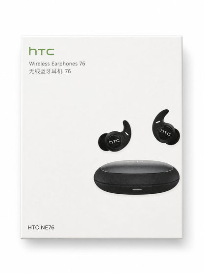 HTC NE76 AI Translation Sleep Earbuds – Bluetooth 6.0 Mini TWS