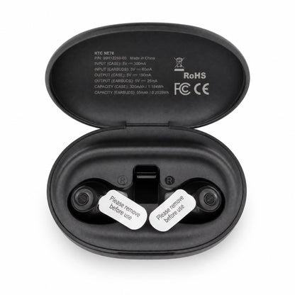 HTC NE76 AI Translation Sleep Earbuds – Bluetooth 6.0 Mini TWS