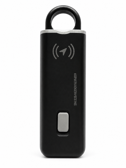 Oscanna Personal Alarm Keychain – 130dB Siren, Strobe & Apple Find My