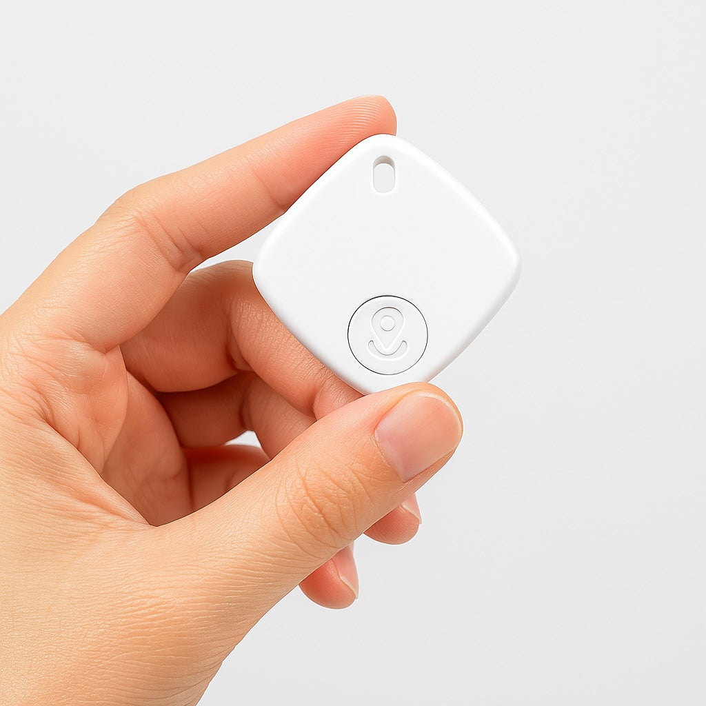 4 Pack Oscanna Bluetooth Tracker – Apple Find My Network, IP67 Waterproof, Real-Time Location, Pet & Item Finder