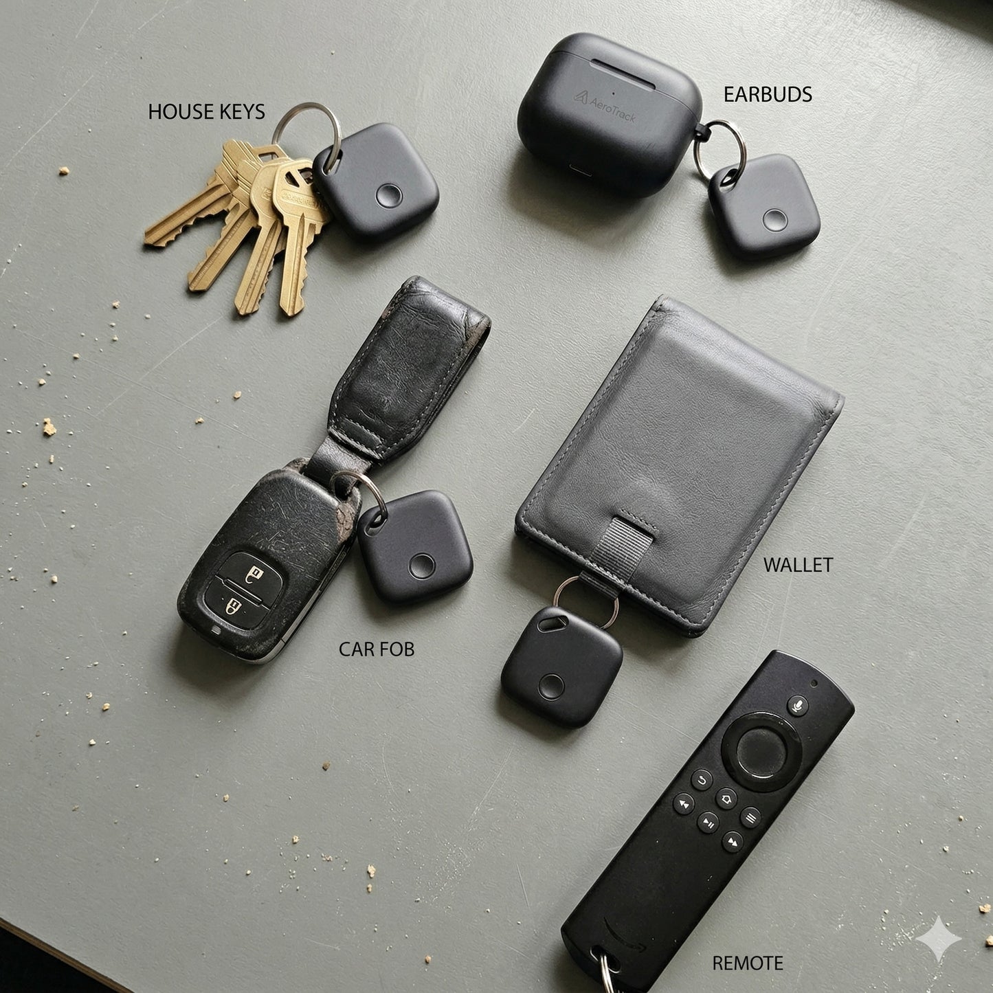 Oscanna Rechargeable Smart tag for use with Apple findmy