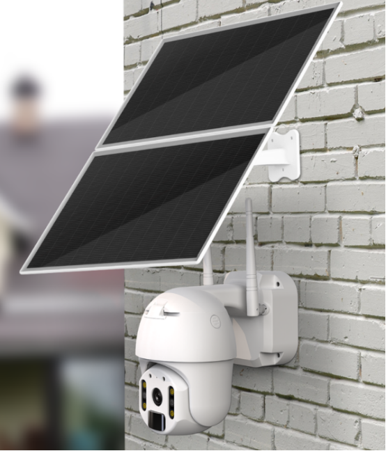 Wireless Solar power wifi security camera (Dual Solar Panel)