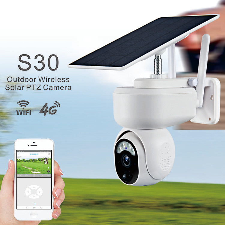 Wireless Solar Panel 4G/wi-fi Security Camera  (Single solar panel)